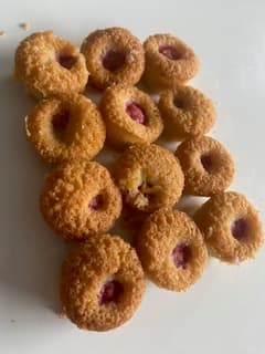 Financier framboise